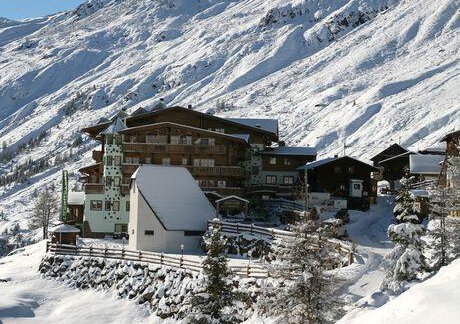 Silbertal Winteransicht bei Ankunft - Hotel Silbertal **** - Sölden
