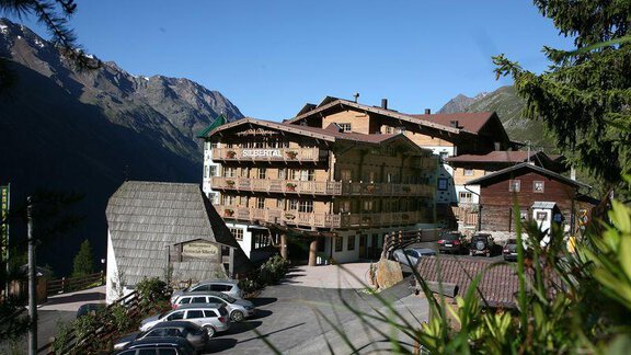 Silbertal Blick auf Eingangsbereich - Hotel Silbertal **** - Sölden