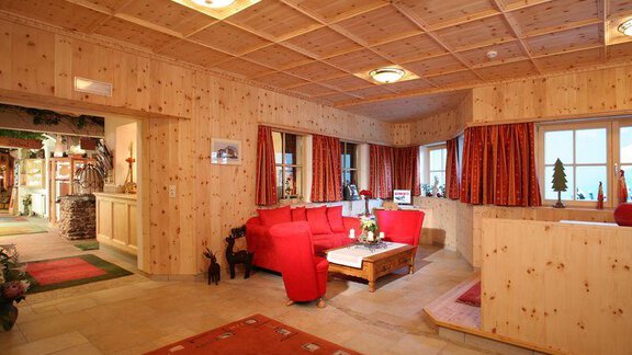 Empfang Lounge - Hotel Silbertal **** - Sölden