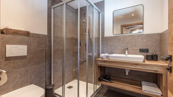 Appartement Badezimmer - Landhaus Sonnenwiese - Sölden