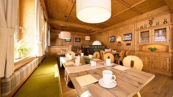 Frühstücksstüberl - Pension Hohenfels - Obergurgl 