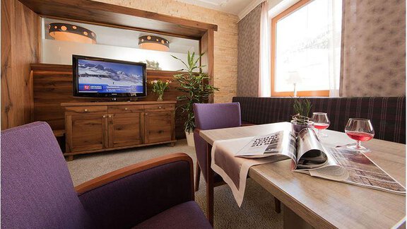 Aufenthaltsraum - Pension Hohenfels - Obergurgl 