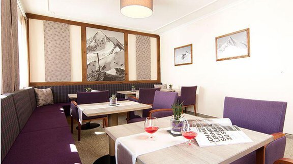 Aufenthaltsraum - Pension Hohenfels - Obergurgl 