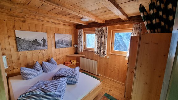 Doppelzimmer - Almhütte Chrisanten Thaya Sölden - Sölden