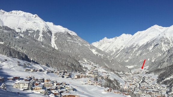 location of our lodge - Alpine Lodge Sölden - Sölden