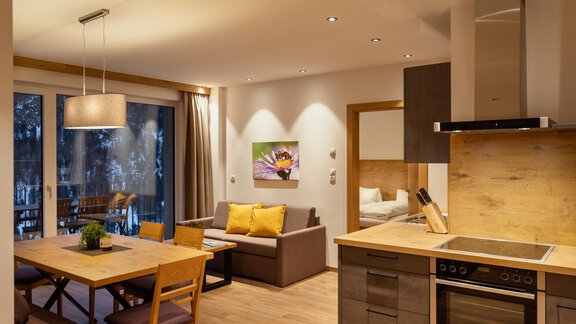 Appartement 2 Wohnraum/Küche - Anraitl Appartements Sölden - Sölden