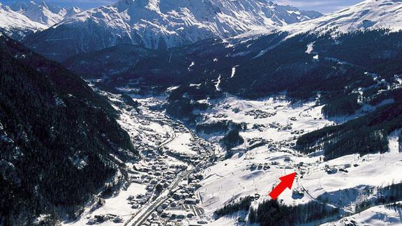 Luftaufnahme - Apart Hotel Garni Wieser - Sölden