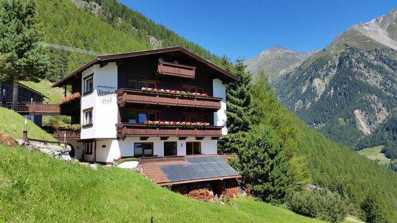 Sommer - Appartementhaus Fenderhof - Sölden | © Sommerbild
