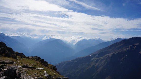 Blick Richtung Timmelsjoch - Haus Fernblick - Sölden