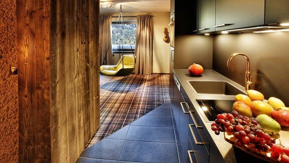 Top3 Küche Penthouse - HEART - Manufaktur Appartements - Sölden