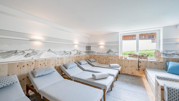 Sauna Ruheraum - Hotel Garni Viktoria - Sölden
