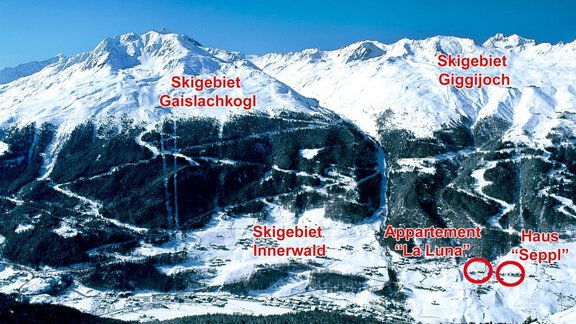 Ansicht Skipiste - La Luna - Sölden