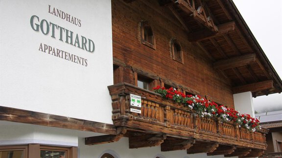 Sommeransischt - Landhaus Gotthard - Sölden