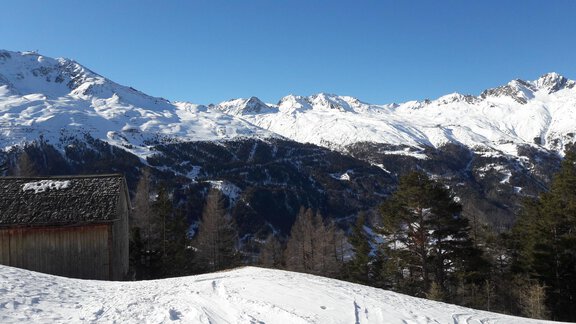 Blick ins Schigebiet - Michls Hoamat Appartement - Sölden