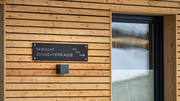 Skiraum/Sonnenterrasse - Anraitl Appartements Sölden - Sölden