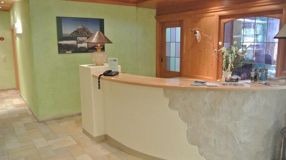 Reception - Gästehaus Europa - Sölden