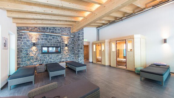 Wellnessbereich - Ruheraum - Haus Fidelis Riml - Sölden