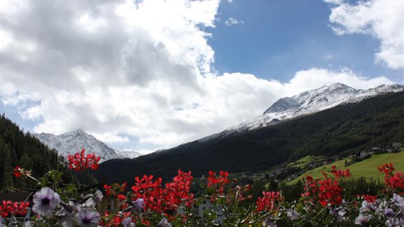 Blick vom Balkon 1 - Haus Fidelis Riml - Sölden