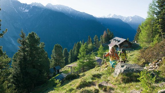Wandern im Ötztal - Haus Gondelblick - Sölden