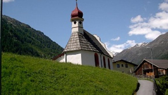 Kirche Zwieselstein - Haus Sonnschein - Zwieselstein