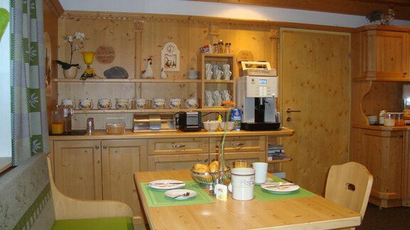 Frühstücksraum - Haus Sonnschein - Zwieselstein