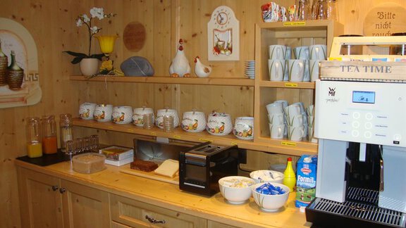 Frühstücksbuffet - Haus Sonnschein - Zwieselstein