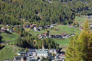 Lage - Appartementhaus A CASA "Bernstein" - Sölden