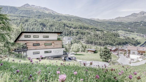 Corso Living im Sommer - CORSO living Aparthotel - Sölden