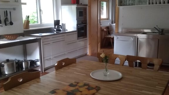 Geräumige Küche - Michls Hoamat Appartement - Sölden