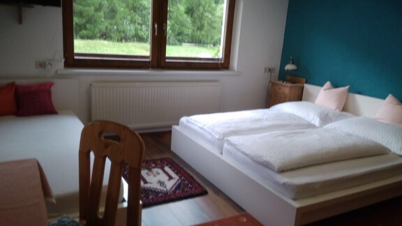 Dreibettzimmer mit Terrasse - Michls Hoamat Appartement - Sölden