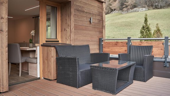 TOP 3 Terasse - Hotel Garni Schönblick Apart - Sölden