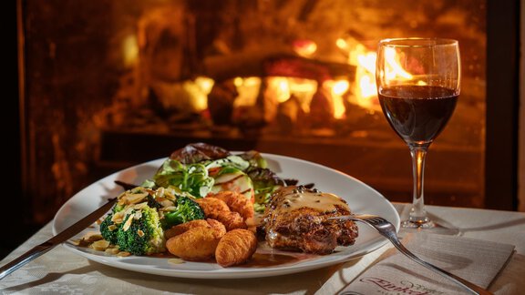 Venter Einkehr - Restaurant im Haus - Hotel Venter Bergwelt - Vent
