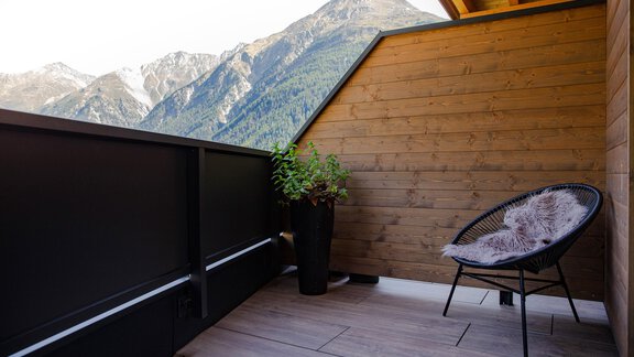 Balkon mit Aussicht # 5 - Apart Sonnhof - Sölden