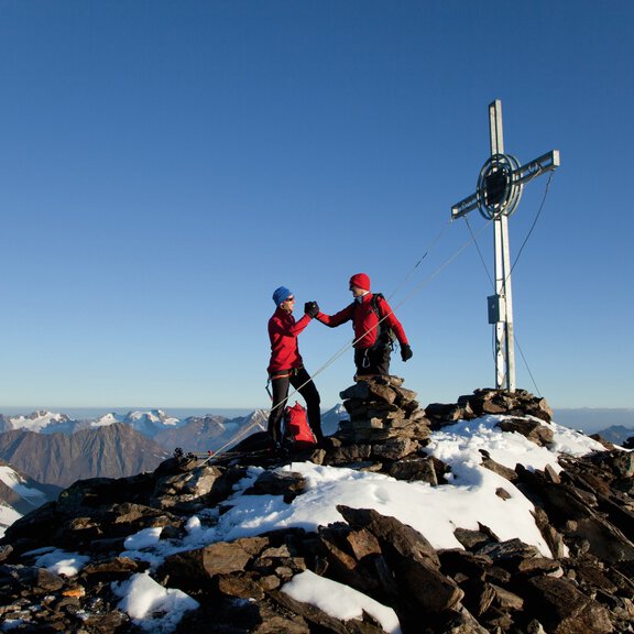 Gipfelkreuz Schalfkogel - Bianca Klotz