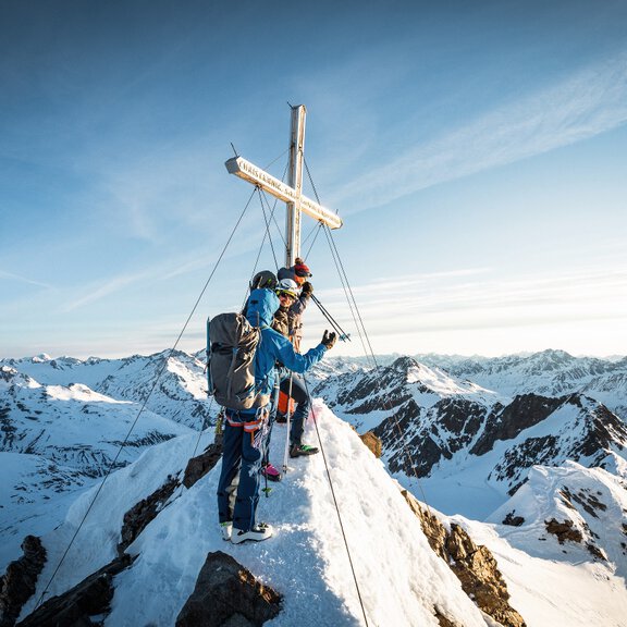 Gipfelsieg Finailspitze - Bianca Klotz
