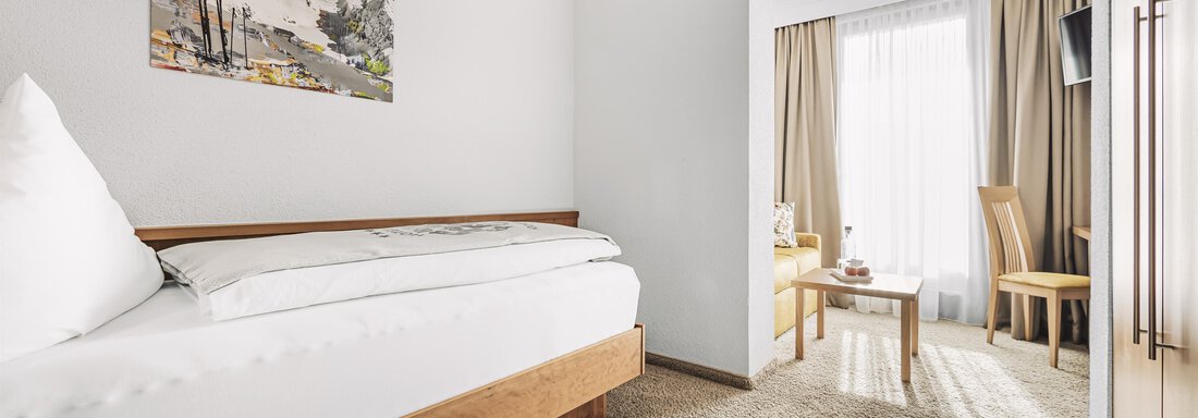 Einzelzimmer | © Dominik Rossner (CC C) Einzelzimmer - SKI | GOLF | WELLNESS Hotel Riml ****S - Hochgurgl