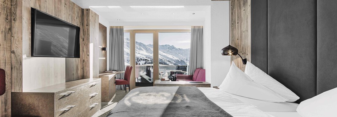 Doppelzimmer Süd - SKI | GOLF | WELLNESS Hotel Riml ****S - Hochgurgl