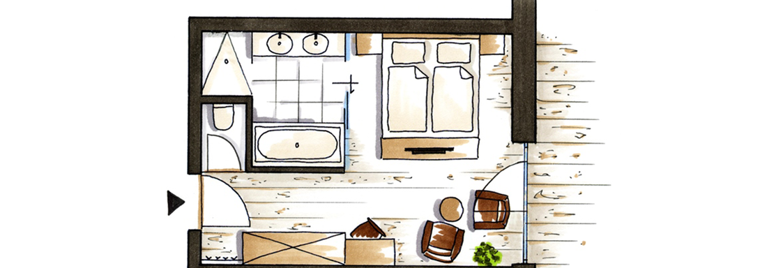 Floor Plan - Hotel Schöne Aussicht - Neu - Hochsölden