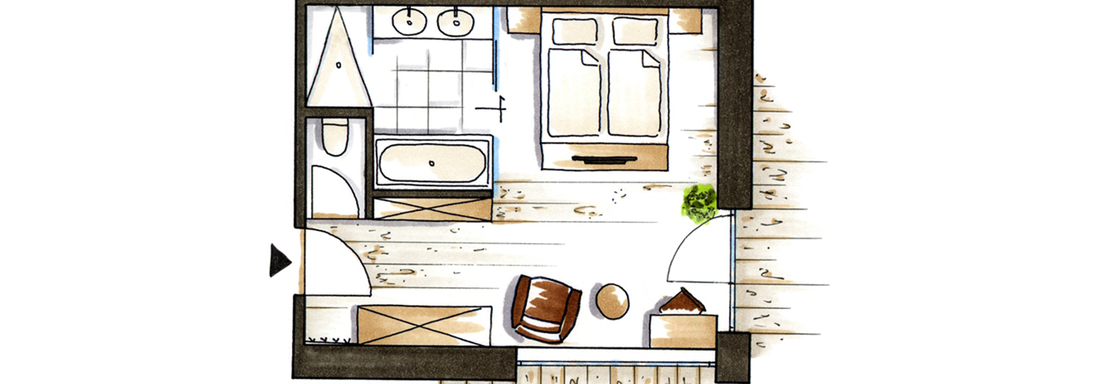Floor Plan - Hotel Schöne Aussicht - Neu - Hochsölden