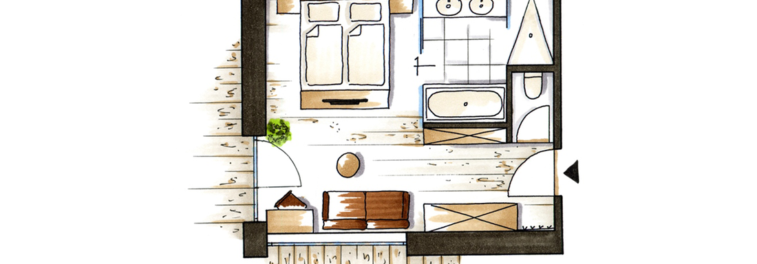 Floor Plan - Hotel Schöne Aussicht - Neu - Hochsölden