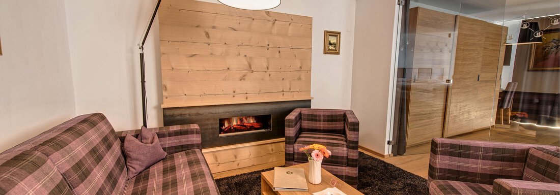 Wohnbereich - Hotel Schöne Aussicht - Neu - Hochsölden