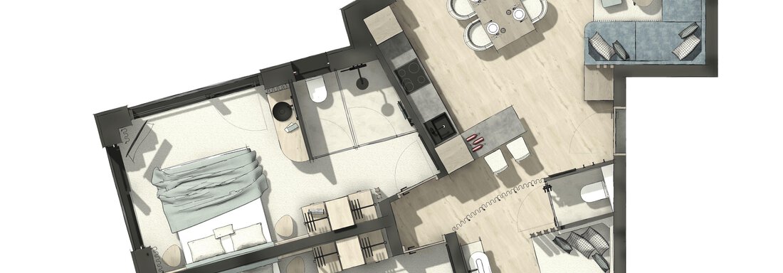 Vivo rilasso Skizze - ViVo Hochsölden 2.090 m - Hochsölden