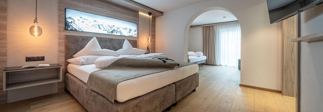Genussauszeit mit Zustellbett | © Johannes Brunner, Genusshotel Alpenblick (CC C) Genussauszeit mit Zustellbett - Genusshotel Alpenblick - Huben