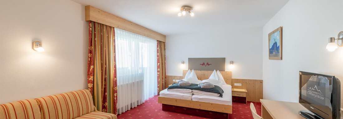 Doppelzimmer Comfort - Hotel Burgstein alpin & lifestyle - Längenfeld