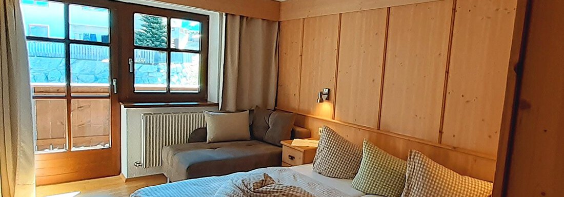 Ferienwohnung der Veitenhof Schlafzimmer Holly Url - Bio & Reiterhof der Veitenhof - Niederthai