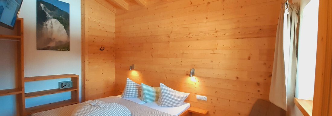 Schlafzimmer Ferienwohnung Biohof der Veitenhof Öt - Bio & Reiterhof der Veitenhof - Niederthai