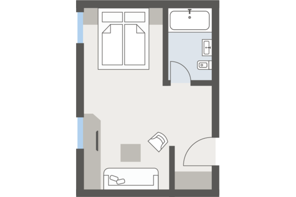 B Doppelzimmer - Hotel Jenewein - Obergurgl 