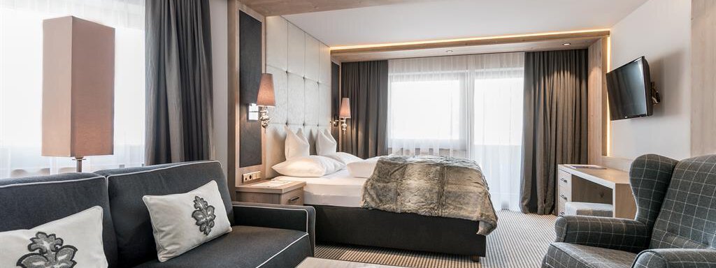 Juniorsuite Festkogl | © Hochfirst Juniorsuite Festkogl - Alpen-Wellness Resort Hochfirst - Obergurgl