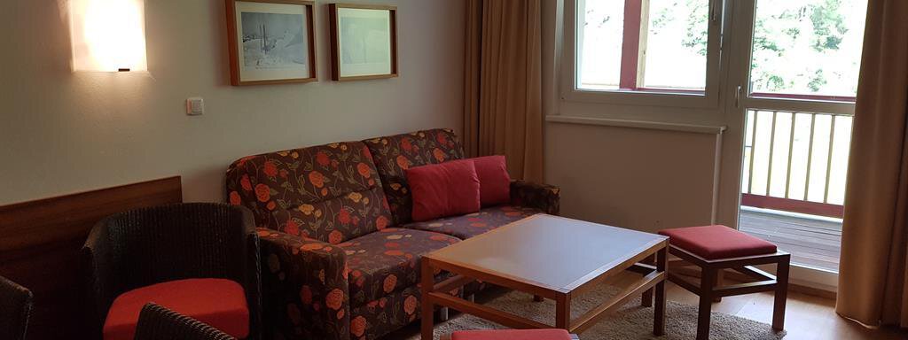 Wohnbereich Wohnbereich - Ferienwohnung Chalet Montana - Obergurgl