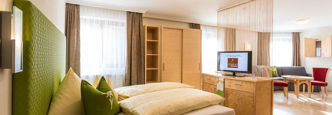 Junior Suite Nederkogel | © Hotel Stefan (CC C) Junior Suite Nederkogel - "stefan" Hotel - Sölden